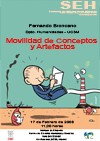 Cartel del seminario Seminario de Epistemología Histórica: «Movilidad de conceptos y artefactos»