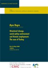 Cartel del seminario Seminarios CIP: “Structural change, social policy environment and female employment: The case of Turkey”