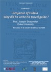 Seminario Campantón: "Benjamin of Tudela - Why did she write his travel guide? Seminario Campantón: "Benjamin of Tudela - Why did she write his travel guide?