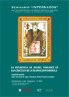 Cartel del seminario Seminario "Internados": "La Influencia de Michel Foucault en las Cárceles de la Transición Española"