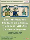 Cartel del seminario Seminario: “Las instituciones feudales en Castilla y León, ss. XII-XIII. Una nueva propuesta"