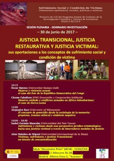 timal: sus aportaciones a los conceptos de sufrimiento social y condición de víctima" timal: sus aportaciones a los conceptos de sufrimiento social y condición de víctima"