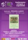 Cartel de la exposición Exposición "Alimentos y poesía. Culturas alimentarias europeas"
