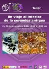 Cartel del evento Taller: "Un viaje al interior de la cerámica antigua"