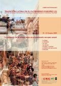 Cartel del curso Curso de Postgrado "Tradición latina en el patrimonio europeo (II)"