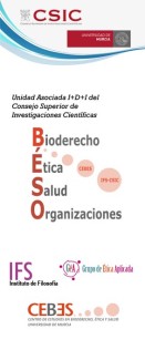 Cartel de la presentación de la Unidad Asociada Acto de presentación de la Unidad Asociada BESO (Bioderecho, Ética, Salud y Organizaciones)