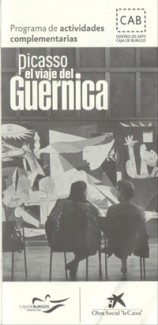 Cartel de la conferencia Conferencia: "En torno al Guernica"
