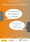 Cartel del seminario Cartel de "Charlas sobre fonética 2014"