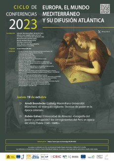 Ciclo de Conferencias «Europa, el mundo mediterráneo y su difusión atlántica» Ciclo de Conferencias «Europa, el mundo mediterráneo y su difusión atlántica»