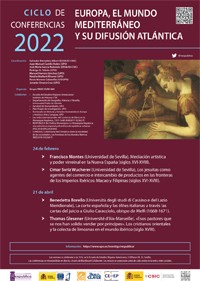 Cartel del ciclo de conferencias Ciclo de Conferencias 2022 «Europa, el mundo mediterráneo y su difusión atlántica»