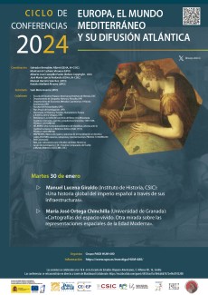 Ciclo de Conferencias 2024 «Europa, el mundo mediterráneo y su difusión atlántica» Ciclo de Conferencias 2024 «Europa, el mundo mediterráneo y su difusión atlántica»