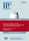 Seminario IPP: "How many electorates for the EU? Seminario IPP: "How many electorates for the EU? The political participation of immigrant-origin voters in the 2009 European elections"
