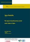 Seminarios CIP: "The impact of parliamentary control under Lisbon Seminarios CIP: "The impact of parliamentary control under Lisbon in Spain"
