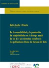 Cartel del seminario Seminario CIP: "De la accesibilidad y la producción de subjetividades en la Europa social de los 27: Los derechos sociales de las poblaciones Roma de Europa del Este"