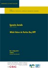 Cartel del seminario Seminario CIP: "Which Voters do Parties Buy Off?"