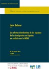 Cartel del seminario Seminario CIP: "Los efectos distributivos de los ingresos de los inmigrantes en España: un análisis con la MCVL" (CANCELADO)