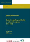 Cartel del seminario Seminario CIP: "Violencia, represión y movilización en la transición española, 1975-1982"