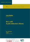 Cartel del seminario Seminario CIP: "Hot or cold? A public deliberation's dilemma"