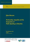Cartel del seminario CIP Seminario CIP: "Partisanship, Inequality and the Composition of Public Spending on Education"