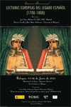 Cartel del seminario Seminario Internacional: "Lecturas Europeas del legado español (1700-1808)"