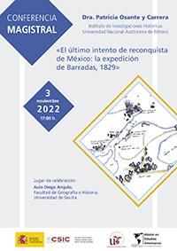 Conferencia magistral «El último intento de reconquista de México: la expedición de Barradas, 1829»