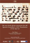 Cartel del seminario Seminario CORPI: "He sets forth divine mysteries for all:" Ignazio Lomellini's 1622 Translation of the Qur'an"