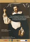 Cartel del seminario Seminario CORPI: "The Preaching of St. Vicente Ferrer to the Muslim Communities of Castile and Aragon: A Lacuna in the Historiography of Vicentine Sermon Studies?"