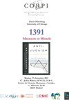 Cartel del seminario Seminario del proyecto CORPI: "1391. Massacre or Miracle"