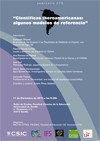 Cartel del seminario Seminario CTG: "Científicas iberoamericanas: algunos modelos de referencia"