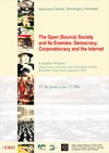 Cartel del seminario Seminario 'Ciencia, Tecnología y Sociedad': "The Open (Source) Society and Its Enemies: Democracy, Corporatocracy and the Internet"