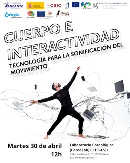Seminario "Cuerpo e interactividad. Tecnología para la sonificación del movimiento" Seminario "Cuerpo e interactividad. Tecnología para la sonificación del movimiento"