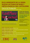 Curso de postgrado 'En el horizonte de la crisis: nuevas lecturas de Marx y crít Curso de postgrado 'En el horizonte de la crisis: nuevas lecturas de Marx y crítica radical del capitalismo': "Nueva lectura de Marx en Alemania II: teoría y crítica del valor"