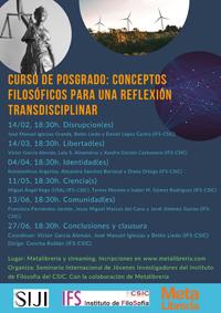 Curso de posgrado SIJI: "Conceptos filosóficos para una reflexión transdisciplinar"