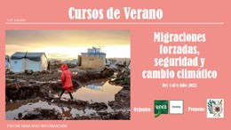 Curso de verano "Migraciones forzadas, seguridad y cambio climático"