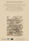 Cartel del seminario Seminario 'Cuneiform Archives and Archival Traditions': "Making canon out of nothing, or the peculiar history of a few mesopotamian objects, and a few odd comments about sumerian literature"