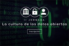 II Jornada "La cultura de los datos abiertos" II Jornada "La cultura de los datos abiertos"