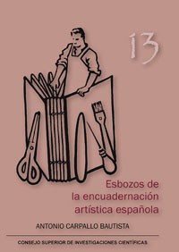 Cartel de la conferencia Conferencia: "Esbozos de la encuadernación artística española"