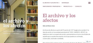 El archivo y los afectos El archivo y los afectos
