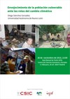 Cartel de Conferencia Conferencia: "Envejecimiento de la población vulnerable ante los retos del cambio climático"