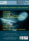Cartel del seminario Seminario de Epistemología Histórica: «Between Science and History»