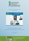 Cartel del workshop European Science Foundation, Setting Science Agendas for Europe: "Academic Patenting in Europe 2nd Name Game Workshop on Patent Data"