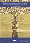 cartel de las jornadas Jornadas Internacionales de Ética Aplicada: Hacia una cultura de justicia y solidaridad