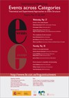 Cartel del workshop International Workshop: “Events across Categories. Theoretical and Experimental Approaches to Event Structure”