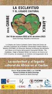 Exposición "La esclavitud y el legado cultural de África en el Caribe"