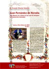 Cartel de la conferencia Conferencia: "Juan Fernández de Heredia. Gran Maestre de la Orden de San Juan de Jerusalén: sus manuscritos iluminados"