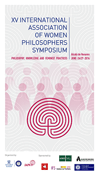 Cartel del simposio XV International Association of Women Philosophers (IAPh) Symposium. "Philosophy, Knowledge and Feminist Practices"