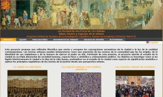 La Filosofía Política de la ciudad. Ideas, formas y espacios de lo urbano La Filosofía Política de la ciudad. Ideas, formas y espacios de lo urbano