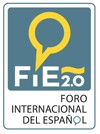 Logo del evento Mesa redonda "El español como lengua de la ciencia" en el marco del Foro Internacional del Español FIE 2.0