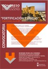 Cartel del congreso V Congreso Internacional sobre Fortificaciones: "Fortificación y Ciudad"