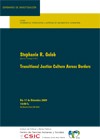 Cartel del seminario Seminario CIP: «Transitional Justice Culture Across Borders»